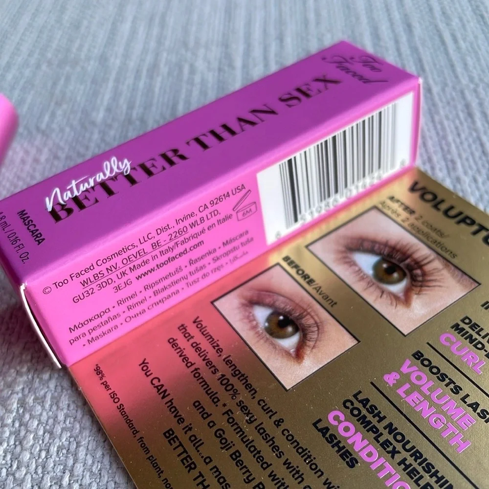 Too faced NATURALLY better than sex mascara travel sized